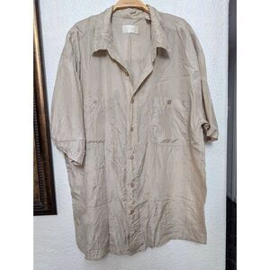 SUMMA silk Tan color size XL